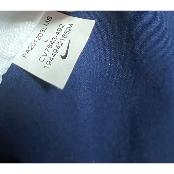 Nike Dri-FIT Training Shorts Men's Size Large – Navy Blue Athletic Shorts - Picture 10 of 10